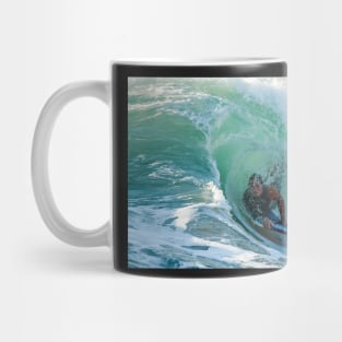 Bodyboarder in action Mug